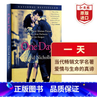 [正版]一天 英文原版 One Day 安妮海瑟薇主演同名电影原著 David Nicholls 电影版 爱情小说 搭