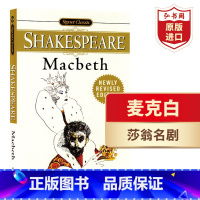 [正版]麦克白 英文原版 Macbeth 莎士比亚Shakespeare 经典文学名著 莎翁四大悲剧 课外阅读 搭哈姆