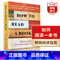[正版]如何阅读一本书 英文原版 How to Read A Book 艾德勒Mortimer Adler 英语阅读指