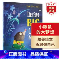 [正版]小鼹鼠的大梦想 英文原版 Dream Big Little Mole 汤姆珀西瓦尔 认识自己 拥抱自我 画面精