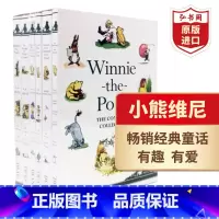 [正版]小熊维尼经典故事盒装6册 英文原版 Winnie The Pooh 维尼熊 米恩MILNE 桥梁章节书 经典童
