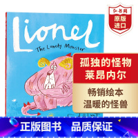 [正版]孤独的怪物莱昂内尔 英文原版 Lionel The Lonely Monster 弗雷德布朗特 启蒙绘本 情商