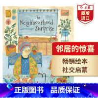 [正版]邻居的惊喜 英文原版 The Neighbourhood Surprise 莎拉邓肯 儿童艺术绘本 社交启