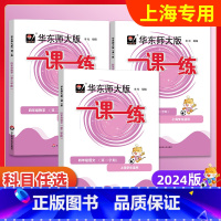 语数英-普通+增强版(共6册) 四年级上 [正版]2024一课一练上海四年级上下册同步练习册全套语文数学英语牛津版增强沪