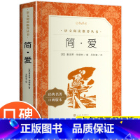 [人文版]简爱 [正版]简爱 原著人民文学出版社儒林外史 九年级下册阅读语文阅读丛书初中学生课外阅读书籍 语文配套阅读书