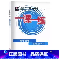物理 选择性必修第二册 [正版]华师大版高中一课一练选择性必修二数学物理语文英语全套华师大高二2选修二沪教必刷题教辅书练