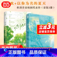 [套装3册]以你为名的夏天(2册)+朝暮不相迟 [正版]以你为名的夏天完结篇 印特签版 赠日记卡 纪念票卡 海报 许愿卡