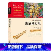 海底两万里 [正版]海底两万里书原著三四五六年级课外阅读书籍小学生版无障碍阅读七年级下册课外书初中生9-12-15岁儿童