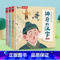 神奇的汉字(共3册) [正版]直营神奇的汉字 自然篇人类篇发明篇互动立体书识字卡片书立体书4-6-8-10-12岁儿童3