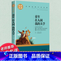 世界经典 文学名著[童年在人间我的大学] [正版]高尔基三部曲自传体小说书 童年 在人间 我的大学 原著 小学生初中