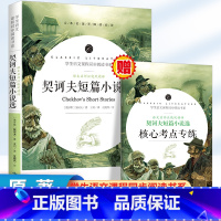契诃夫短篇小说选[考点] [正版]契诃夫短篇小说选集 九年级下册初中初三必读课外阅读书籍套中人变色龙书 世界经典文学