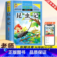 昆虫记[彩图注音] [正版]中华美德故事 彩图注音版加厚原著完整版好孩子书屋儿童文学名著故事读物必小学生一二三四五六年级