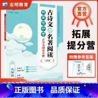 古诗文与名著阅读拓展提分营 九年级/初中三年级 [正版]2024新版 古诗文与名著阅读九年级全一册 大阅读拓展提分营文言