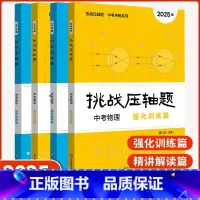 4本[数学+物理]精讲解读+强化训练 初中通用 [正版]2025版挑战压轴题冲刺中考数学物化学轻松入门精讲解读强化训练篇