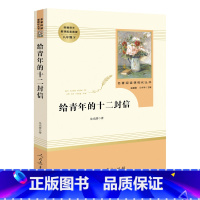 给青年的十二封信 [正版]赠知识手册 给青年的十二封信 朱光潜 八年级下册 人教版 人民教育出版社 初中学生无删减完