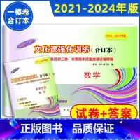 数学 试卷+答案 初中通用 [正版]2021-2024年版中考数学一模卷+答案 合订本 上海初三数学一模卷 领先一步文