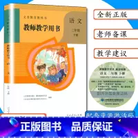 二年级下 [正版]人教社教师用书二年级下册语文人教版小学语文二年级下教学参考人教教师教学用书语文2年级下册人教社教科书二