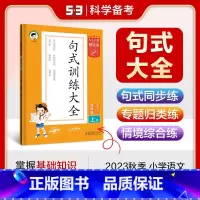 句式训练大全 四年级上 [正版]2023版小学语文句式训练大全4年级上册小学通用版5.3小学基础练四上仿写句子造句训练照