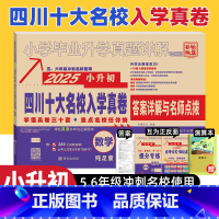 数学[176套试卷] [正版]2025版四川十大名校入学真卷数学小升初真题卷2024年四川省重点名校入学真卷数学小学毕业