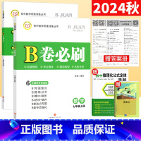 共2本[七上+七下]数学北师大版 七年级/初中一年级 [正版]北师大版2024版B卷必刷数学七年级上下册初中思维训练习册