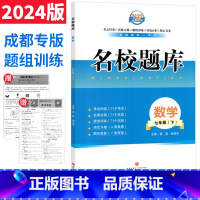 数学 北师版 七年级下 [正版]北师版2024成都市名校题库七年级下册数学月考期中专题复习期末名校月考卷初一7年级下册期
