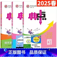 八下:语数英人教版3本 初中通用 [正版]典中点八年级上册下册语文英语物理人教版外研教科版 荣德基典中点八上数学北师大版