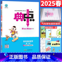 四年级下 [正版]2025春典中点四年级下册数学练习题北师大版BS 小学四年级数学思维训练荣德基典中点综合应用创新题4年
