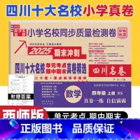 数学 西师版 四年级上 [正版]四川十大名校真卷精选四年级上册期末测试卷数学西师版XS 达州自贡泸州市重点名校小学4年级