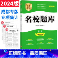 八年级下 [正版]成都市名校题库八年级语文下册人教版b卷突破名校题库八下语文期中期末考试真题模拟测试卷初中8年级初二语文
