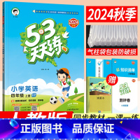 英语人教版三起点 四年级上 [正版]人教版PEP 53天天练小学英语四年级上册RP版 2024秋新版小儿郎五三天天练3三