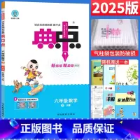 数学 人教版 六年级下 [正版]荣德基典中点六年级下册数学练习题人教版R 2025春小学典中点六年级下数学书同步训练习册