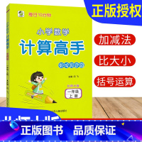 [正版]计算高手一年级上册数学北师大版BS 计算天天练习册小学计算能手一年级上册数学竖式计算题强化训练计算小达人1年级