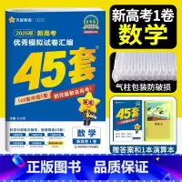 数学 新高考一卷 [正版]天星45套金考卷2025高考模拟卷数学新高考一卷 金考卷2024新高考冲刺模拟试卷汇编金考卷数