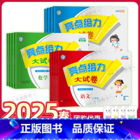 语数英[大试卷+作业本]江苏适用[6本套] 三年级下 [正版]2025春亮点给力大试卷一二年级上下册三年级四五年级上册下