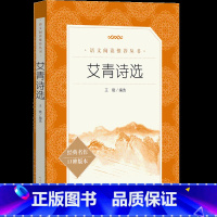 [正版]艾青诗选 初中生初三九年级上册 名著导读课外书籍经典口碑版本中学生诗歌 现代诗 寒暑假阅读 人民文学出版社 水