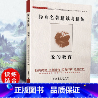 [正版]可一经典名著精读与精练 爱的教育 小学初高中生适用学生版读练结合快速提高阅读能力解读经典名著含参考答案安徽美术