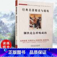 [正版]可一经典名著精读与精练 钢铁是怎样炼成的 小学初高中生适用学生读练结合快速提高阅读能力解读经典含参考答案安徽美