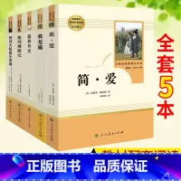 简爱+我是猫+儒林外史+格列佛游记+契诃夫短篇小说选 [正版]人教原著简爱和儒林外史格列佛游记我是猫契诃夫短篇小说选 人