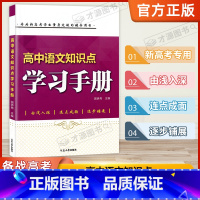 高中语文知识点学习手册 高中通用 [正版]2024新版高中语文知识点学习手册 高一二三通用必修选修知识点汇总清单高考总复