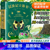 昆虫记:立体书 [正版]昆虫记 立体书 50个昆虫 上百个知识点 《中国国家地理》特约插画师出离绘制 专业昆虫学者三蝶纪