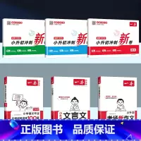 [全6册]冲刺新卷语数英+阅读/文言文/作文 小学升初中 [正版]2025小升初冲刺新卷语文数学英语人教版小升初真题卷六