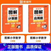 [优选2本]1年级:应用题+计算题 [正版]2024新版图解应用题小学数学计算题逻辑思维思路练习幼小衔接小升初一二三四五
