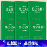 [全套6本](行楷练字套装) [正版]行楷字帖成人练字成年男大学生行书练字帖练字秘籍硬笔书法行楷字体漂亮成人钢笔临摹写字