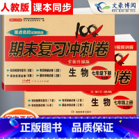 [上下册]生物 七年级/初中一年级 [正版]2025新版七年级上册下册生物试卷人教版全套初中7七年级上期末复习冲刺卷10