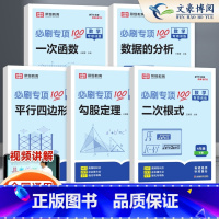 专项训练[全套5本] 八年级下 [正版]2025初中八年级下册数学专项训练必刷题练习册基础同步计算口算练习全套人教版初二