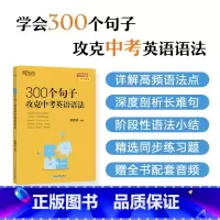 300个句子攻克中考英语语法 初中通用 [正版]初中英语语法专项训练中考英语语法练习300个句子攻克中考英语语法俞敏洪著