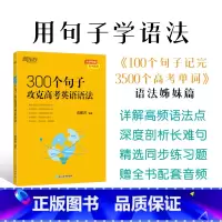 300个句子攻克高考英语语法 全国通用 [正版]300个句子攻克高考英语语法 高中英语备考2024高考复习高考大纲高一二