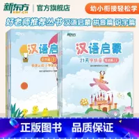 汉语启蒙 拼读篇+识字篇 6本 [正版]新东方好老师丛书汉语启蒙拼读篇识字篇 幼小衔接学龄前儿童幼升小一年级低年级拼读