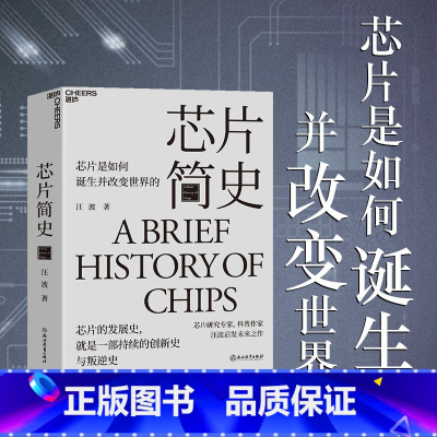 [正版]芯片简史 芯片研究专家科普作家 汪波湛庐图书 启发未来之作 芯片是如何诞生并改变世界的 未来科技发展趋势科学社