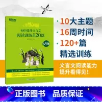 语文 [正版]恋练有题 初中课外文言文阅读训练120篇 九年级 中学教辅资料 中考语文 文言文专项训练 初三9年